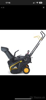 Predám snehovú frézu zn.MC culloch - 4