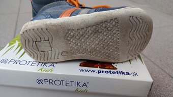 Protetika, celokožené kotníkové ortopedické topánky, veľ. 21 - 4