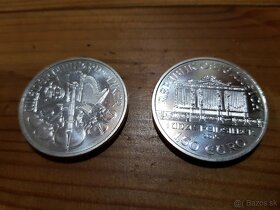 Investičné mince čisté striebro 1 oz 31,1 gramov 999 - 4
