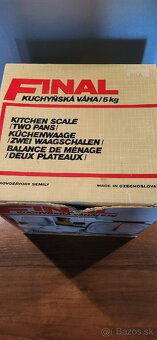 Kuchynská váha - 4