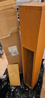 LUXUSNE Vonkajšie svietidlo SLV RUSTY SLOT 80 230V - 4