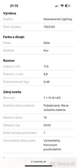 3ks stropných svetiel - 4