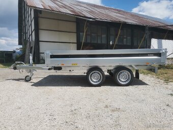 Prívesný vozík-hydraulický sklápač 2700kg - 4