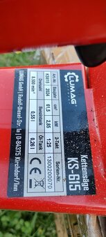 Predám novú mot.pilu Lumag KS 615 - 4