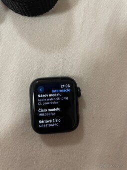 Apple Watch SE (GPS) (2. generácia) 40mm - 4