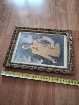 Prodám originální obraz Adolfa Hitlera nalezený na půdě - 4