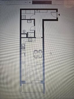 Prenájom 1- izbový byt Novostavba. - 4