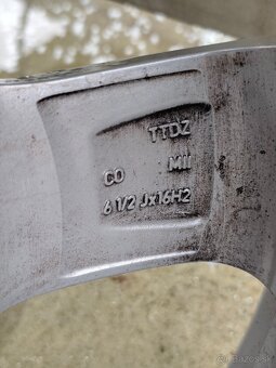 Predám hliníkové disky DEZENT 5x114.3 R16 - 4