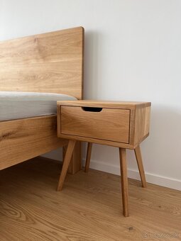 Dubová posteľ 180x200cm - 4