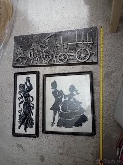 Obraz drevený, vyšívaný - 4