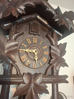 Predám funkčné starožitné veľké kukučky kukajú pol a celú ho - 4