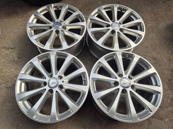 5x112r17 ET40 x 7,5 eektróny originál MERCEDES + snímače - 4