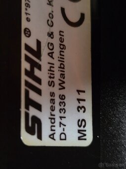 Stihl ms 311 motorova pila top stav - 4