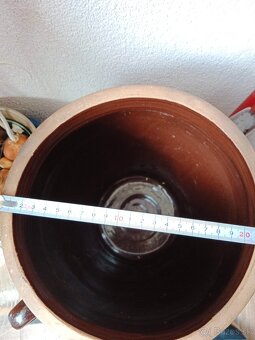 Hlinená glazovaná nádoba - 4