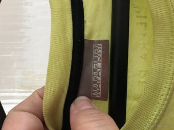 NAPAPIJRI originál limetkove pánske tricko L - 4
