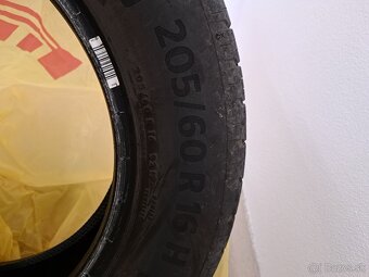 Predám 4ks Continental EcoContact 6 205/60 R16 92H - 4