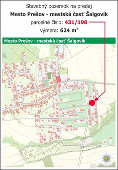 Lukratívny stavebný pozemok | 624 m² - Prešov - 4
