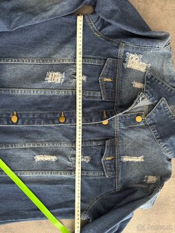 Riflový kabát Jeans - 4