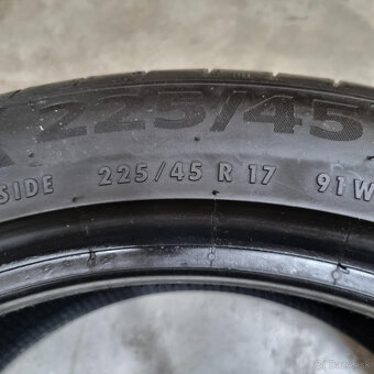 Letné pneumatiky 225/45 R17 CONTINENTAL DOT0222 - 4