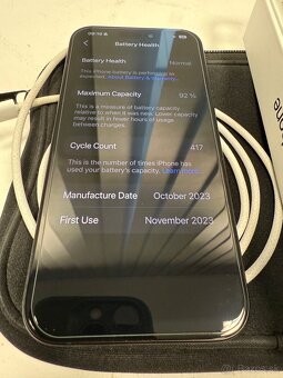 iPhone 15 pro 256gb Blue Titanium - 4