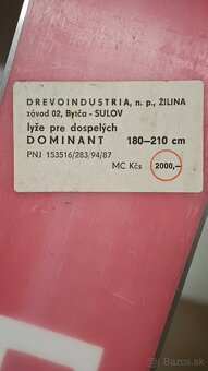 Predám retro nové lyže DOMINANT v licencii ATOMIC - 4