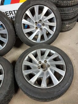 ❄️zimNe 4ks alu disky orig. Volvo 5x108 R17 225/50 r17 5mm - 4