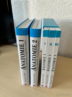 Predám knihy - Čihák: Anatomie 1,2,3 - 4