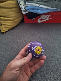 Basketbalová lopta NBA Dribbler Los Angeles Lakers Mini - 4