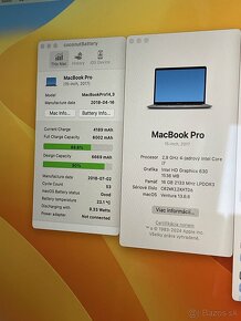 MacBook Pro 15 touchbar (2017) i7 2,9GHz, 16GBram, 512GBssd - 4