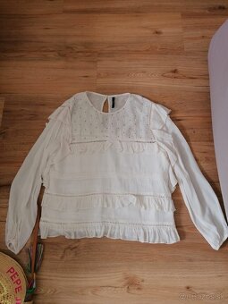 Pepe jeans volanikovy bluzka - 4