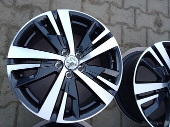 Peugeot 18 "5x108 ET 49 originálne hliníkové disky - 4