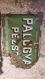 smaltovane tabule Palugyay - 4