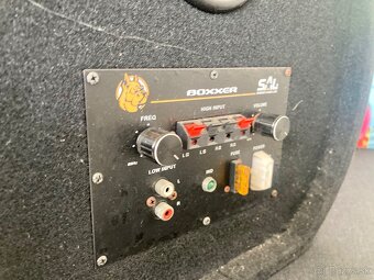 ↘️Autoreproduktor 250mm subwoofer - aktívny SAL BOXXER - 4