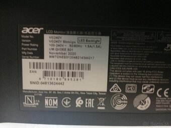 Monitor acer nitro VG240Y - 4