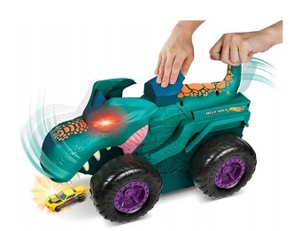 Hot Wheels monster truck pozierac aut Wrex - 4