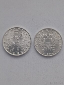 Strieborne mince Rakusko - 4