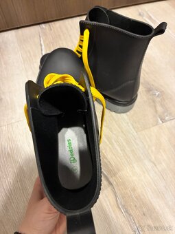 Gumáky čiernej farby - 4