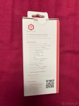 Bezdrôtová termohlavica Nedis SmartLife (ZBHTR20WT) - 4