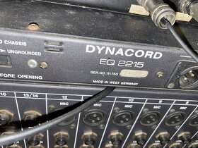 DYNACORD profi Mixpult 16 stereo vstupov + 4( Eqailzer ) - 4