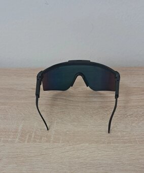 Slnečné cyklo okuliare Pit Viper nové UV400 - čierny rám - 4