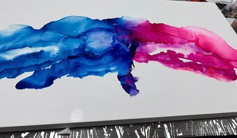 Predávam originálny obraz Ragnarök: Oheň a Chaos 100 x 50 cm - 4