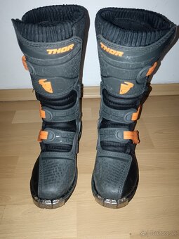 Predám detské motokrosové čižmy thor - 4