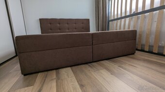 Manželská posteľ 180x200 s ukladacim priestorom - 4