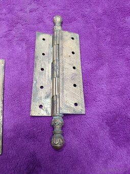 Predám mosadzné masívne panti - 4