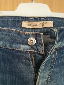 Bedrové jeansové nohavice 5 - 4