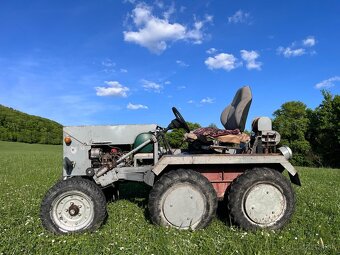 Malotraktor 6x4 - 4