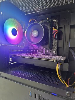 Herný PC Ryzen 5500 GTX 1070ti 8GB RAM 16 GB SSD - 4