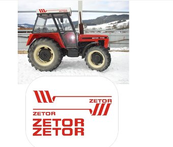 Nalepky na taktory zetor a ine stroje - 4