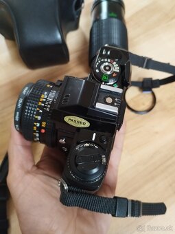Minolta X-700 s obj. 1.7/50 v top stave + príslušenstvo - 4