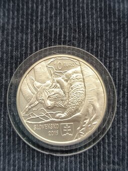 Strieborná 10 Euro 2015 - Bukové Pralesy - BK - UNESCO - 4